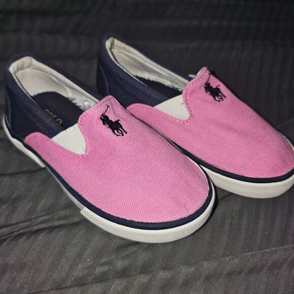 RALPH LAUREN GIRLS POLO DECK SHOES size 8 - Picture 4 of 6